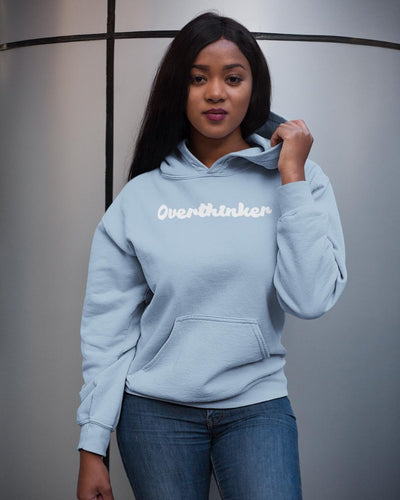 Overthinker Hoodie [Baby Blue] - VTLY